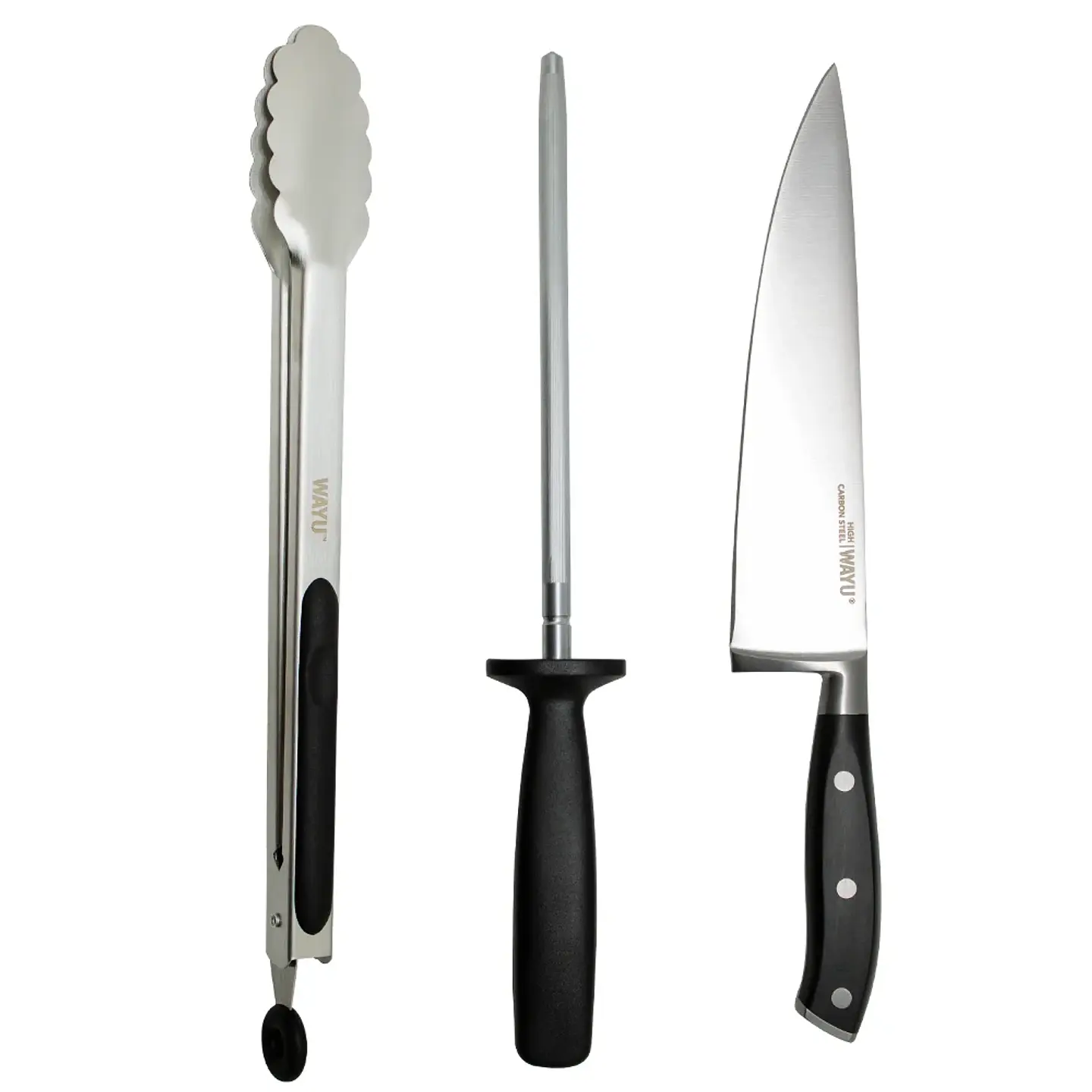 Set Parrillero 3 Piezas C/Funda Wayu 1