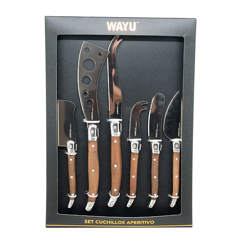 Set Cuchillos Aperitivo Wayu