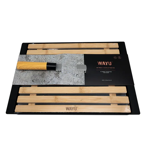 Set Tabla + Cuchillo para Pan Wayu