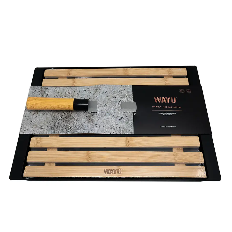 Set Tabla + Cuchillo para Pan Wayu 1