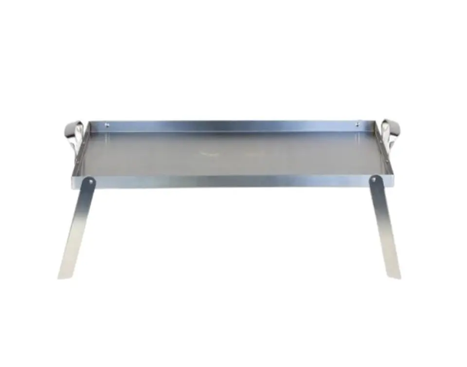 Plancha Acero Inox + Soporte Altura 48X28X2 Wayu 3