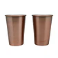 Set 2 Vasos 500ml Copper Line Wayu - Miniatura 1