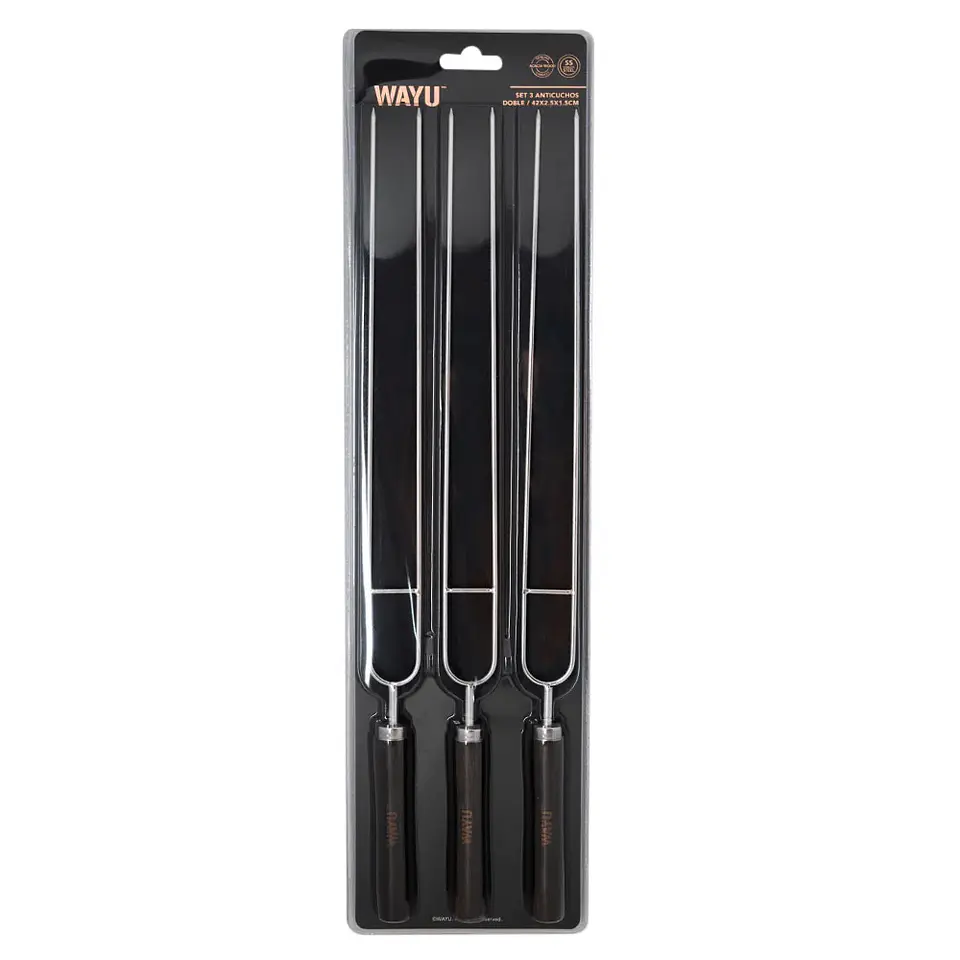 Set de 3 Anticuchos Wayu 1