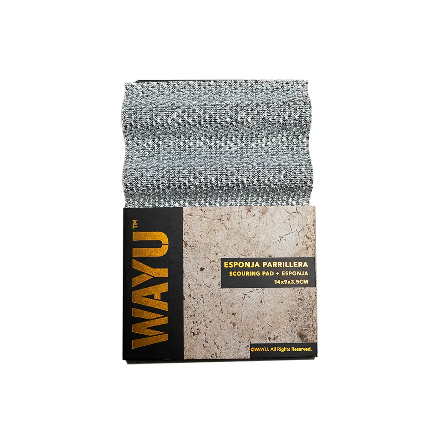 Esponja Limpia Parrilla Wayu con Scouring Pad 1