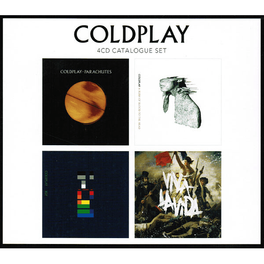 Coldplay - 4CD Catalogue Set (4 CDs)