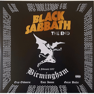 Black Sabbath – The End - 4 February 2017 - Birmingham ( Vinilo Triple, Color Azul)