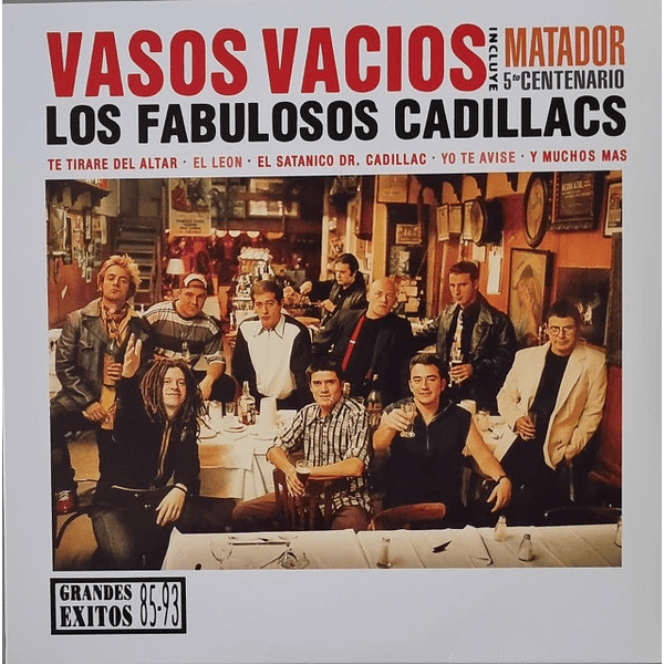 Los Fabulosos Cadillacs – Vasos Vacíos (Vinilo Doble)