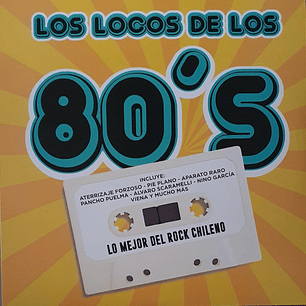Los Locos de Los 80's - Lo Mejor del Rock Chileno (Vinilo Simple)