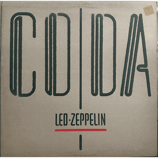 Led Zeppelin - CODA (Vinilo Simple)