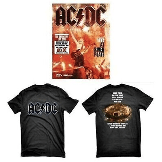 AC/DC - Live at River Plate (DVD + Polera Talla XL)