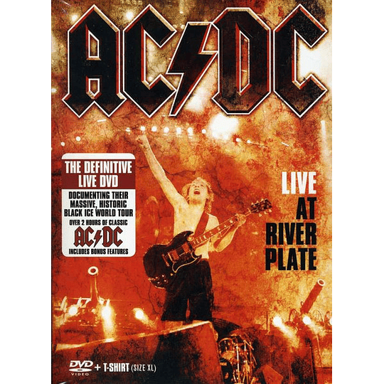 AC/DC - Live at River Plate (DVD + Polera Talla XL)