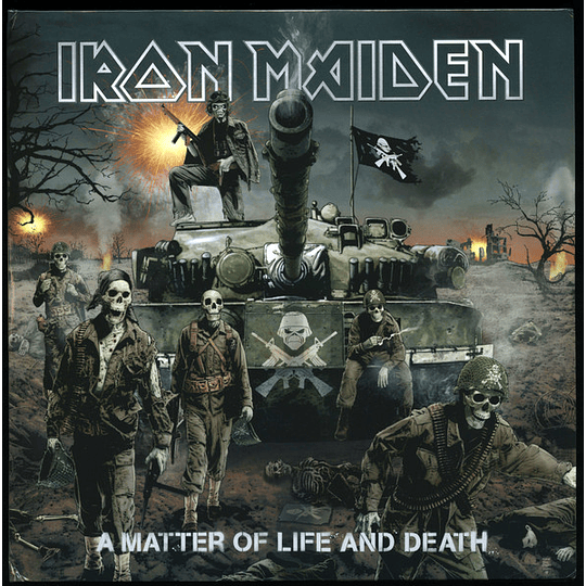 Iron Maiden – A Matter Of Life And Death (Vinilo Doble)