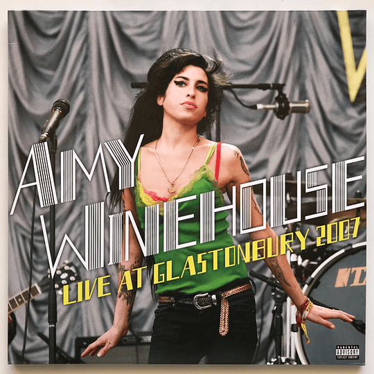 Amy Winehouse – Live At Glastonbury 2007 - Edición Limitada (Vinilo Doble, Transparente)