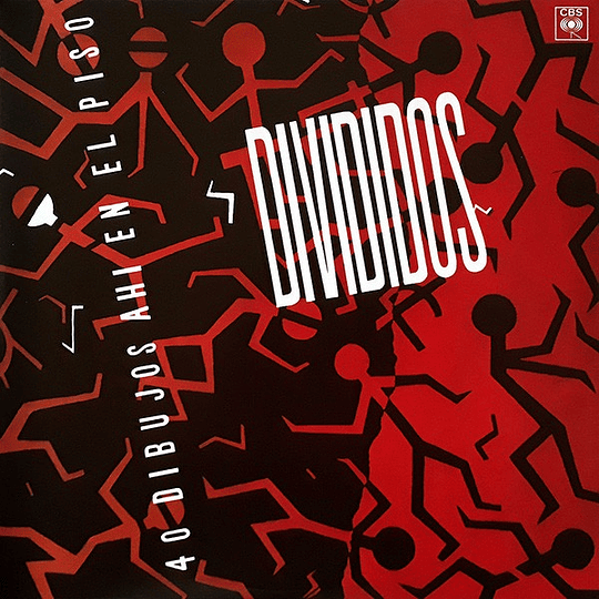 Divididos – 40 Dibujos Ahí En El Piso (Vinilo Simple)