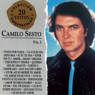 Camilo Sesto – Vol. 1 - Colección Espectacular 20 Éxitos (CD)