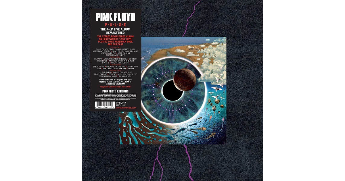 洋楽 PINK FLOYD PULES BOX SET 4LP BOOK Pink Floyd – Pulse (Box Set 4 LPs)