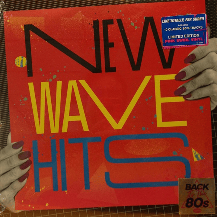 Various – New Wave Hits (Vinilo Simple, Color Rosado) 1