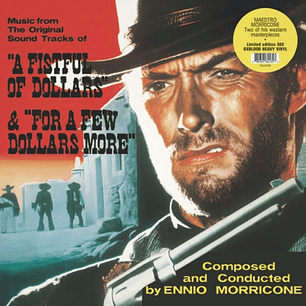 Ennio Morricone E La Sua Orchestra – A Fistful of Dollars / For a Few Dollars More (Vinilo Simple, Color)