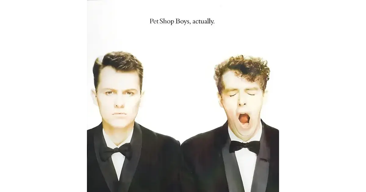 Pet Shop Boys – Actually (CD, Digipack)
