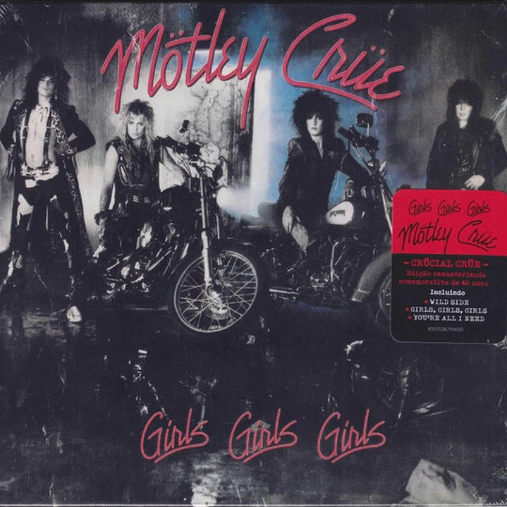 Motley Crue – Girls, Girls, Girls - Edición 40 Aniversario (CD, Digipack) 1