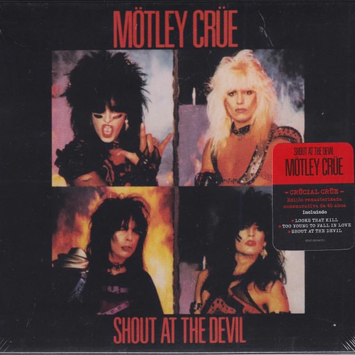 Motley Crue – Shout At The Devil - Edición 40 Aniversario (CD, Digipack) 1