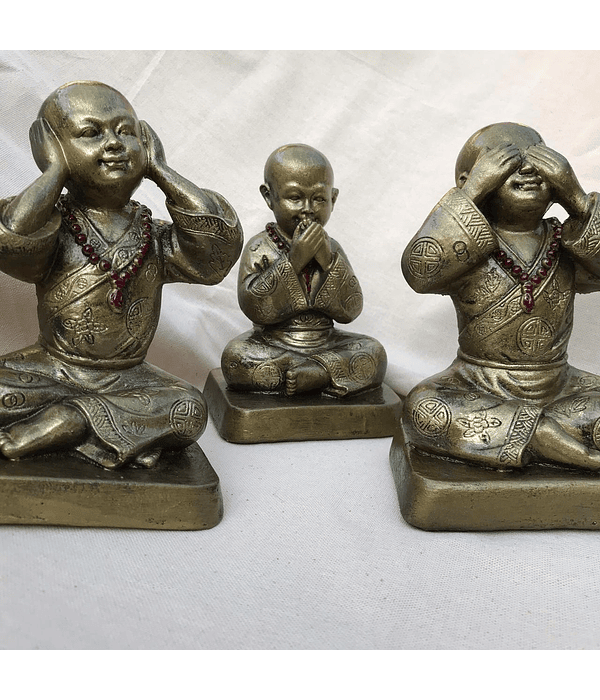 Estatuas de Los 3 Budas Sabios