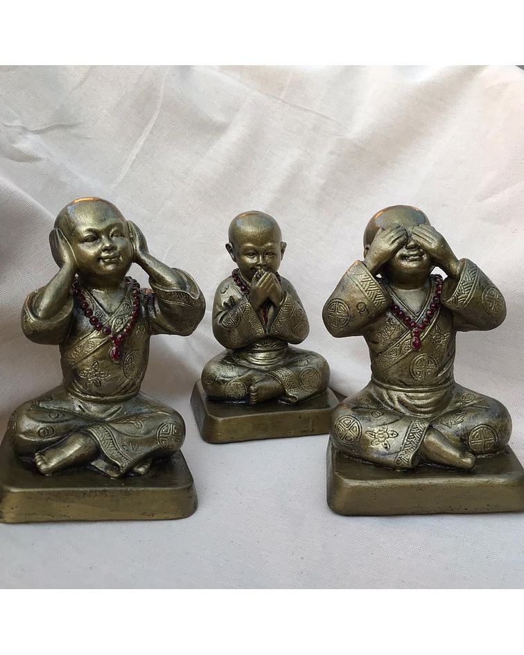 Estatuas de Los 3 Budas Sabios