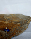 Cadena con  de Lapiz Lazuli ovalado