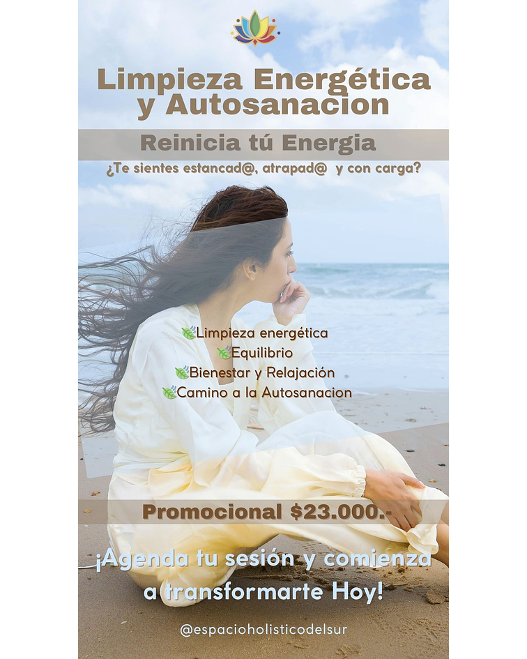 Limpieza Energética y  Autosanacion 
