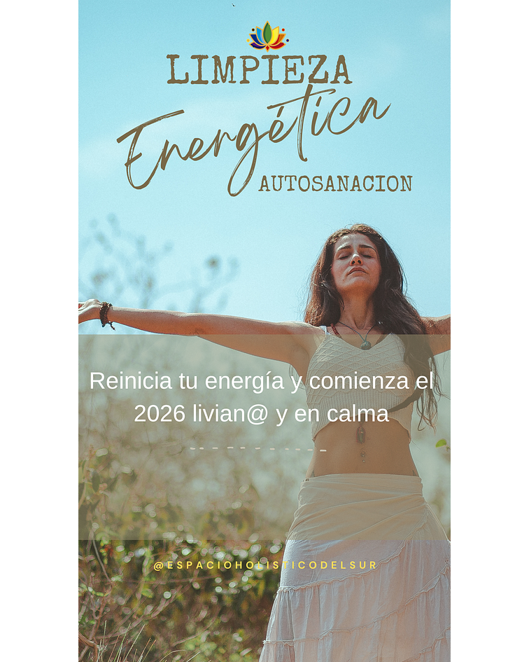 Limpieza Energética y  Auto sanación Verano 2026 