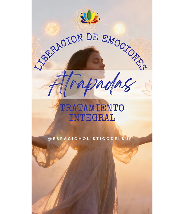 Terapia Libracion de Emociones Atrapadas-Tratamiento 3 sesiones presencial -  Solo en Los Angeles
