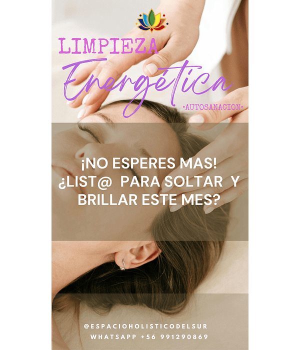 Limpieza Energética y  Auto sanación 