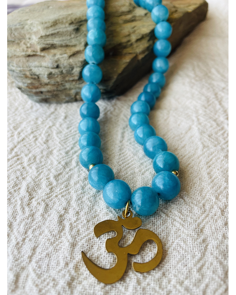 Collar calipso con dije OM - Serenidad y Vibracion universal