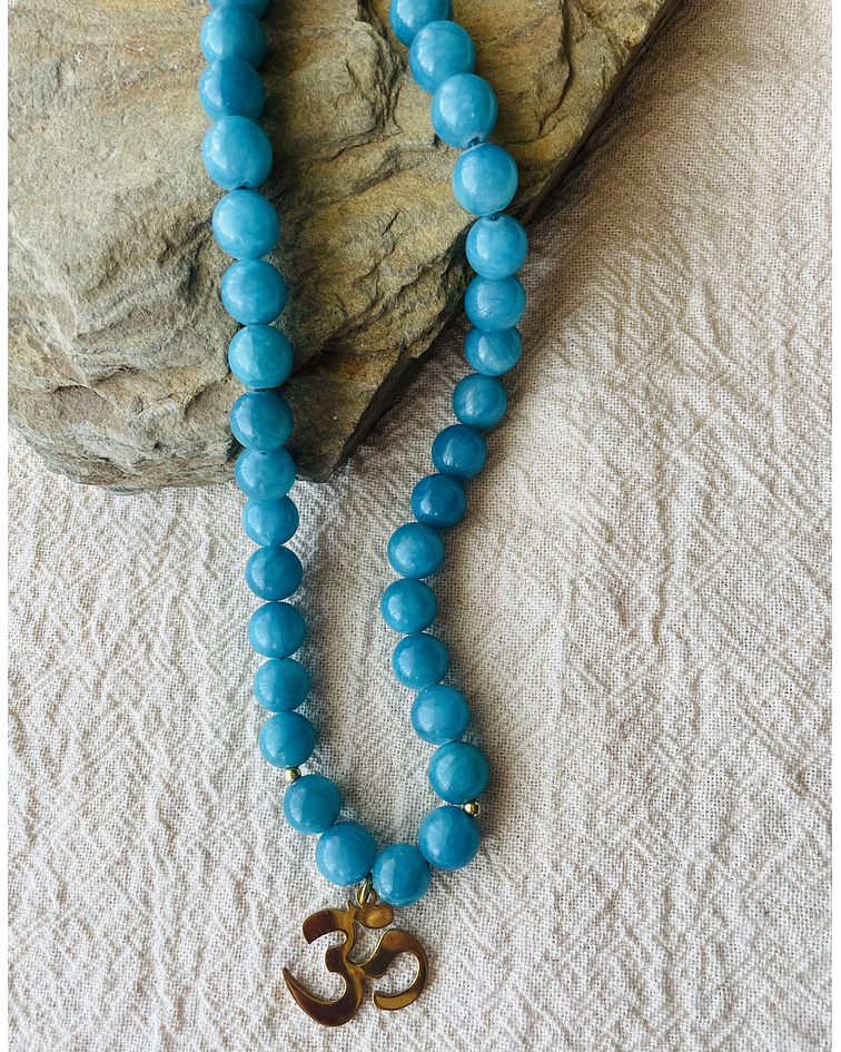 Collar calipso con dije OM - Serenidad y Vibracion universal