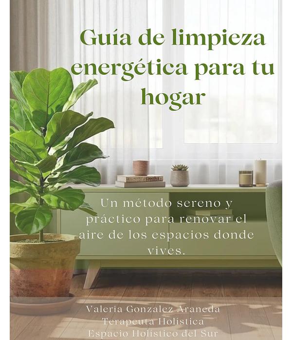 Ebook Guía de limpieza energética para tu hogar
