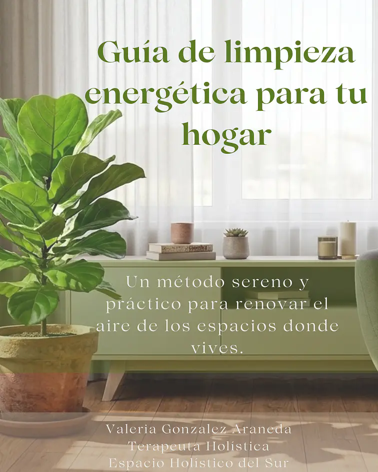 Ebook Guía de limpieza energética para tu hogar
