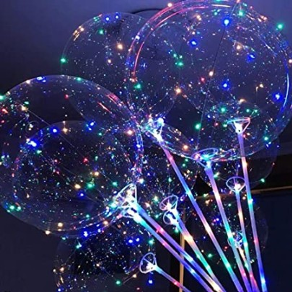 Pack 20 Globos Con Luces Led