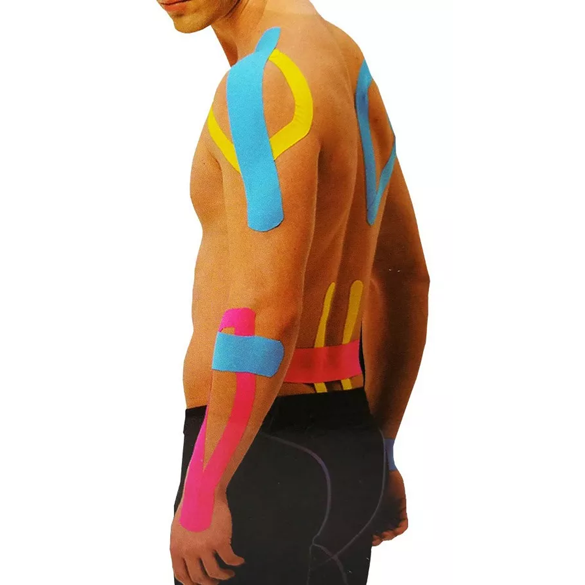 Cinta Tape Kinesiológico Muscular Deportiva Terapia