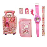 Set Infantil Con Reloj 7 Pcs