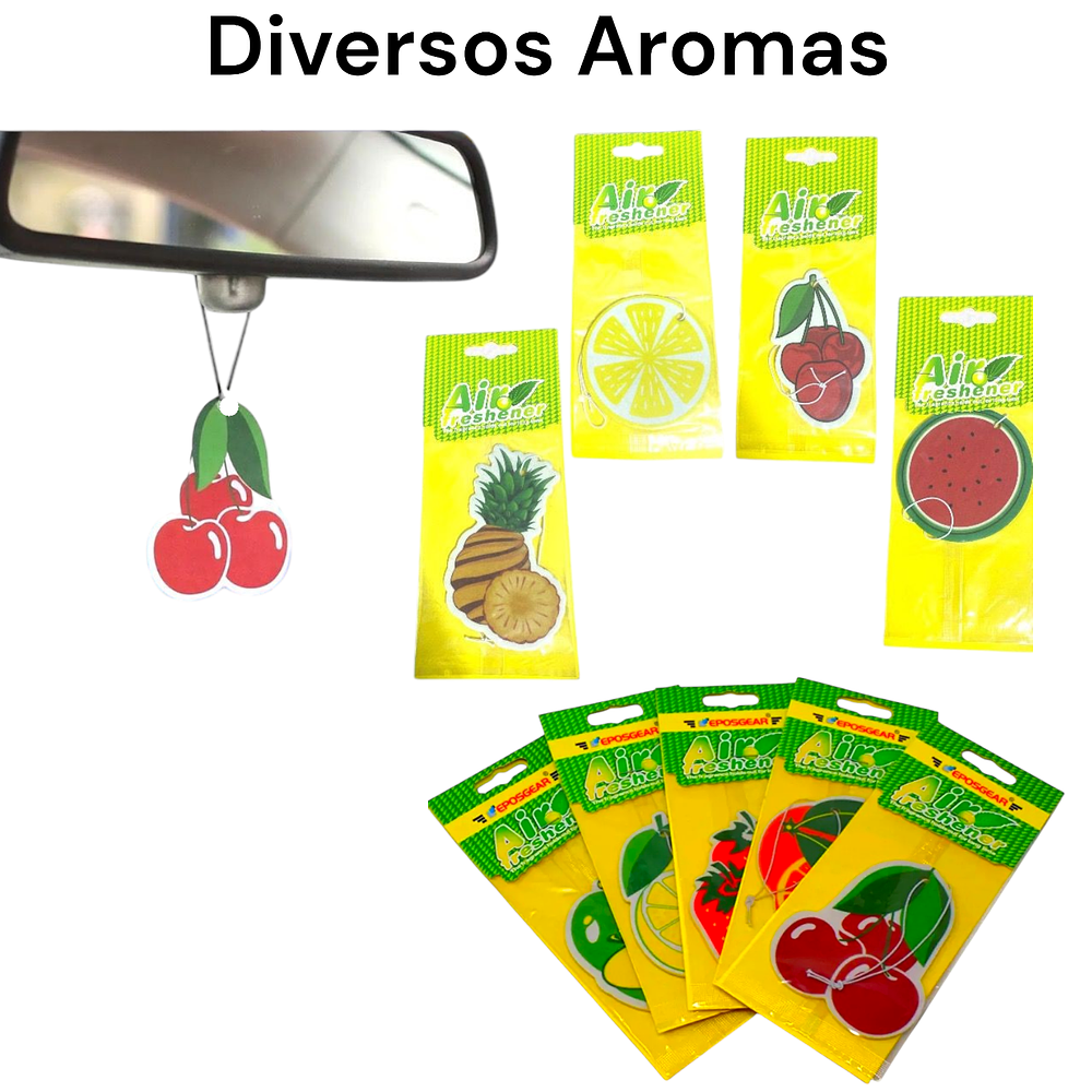 Aromatizante de Auto Aromas Frutales