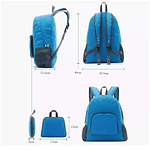 Mochila 2 en 1 Trekking Y Montaña Plegable Ultraliviana 10 Litros