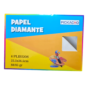 Estuche Papel Diamante 6 Pcs 36.5 x 25.5 cm