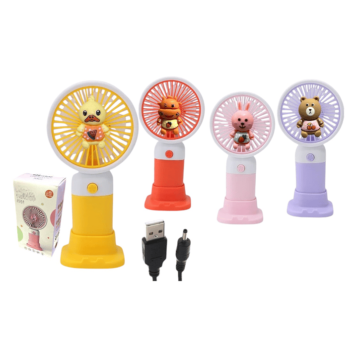 Mini Ventilador Portátil Recargable  2