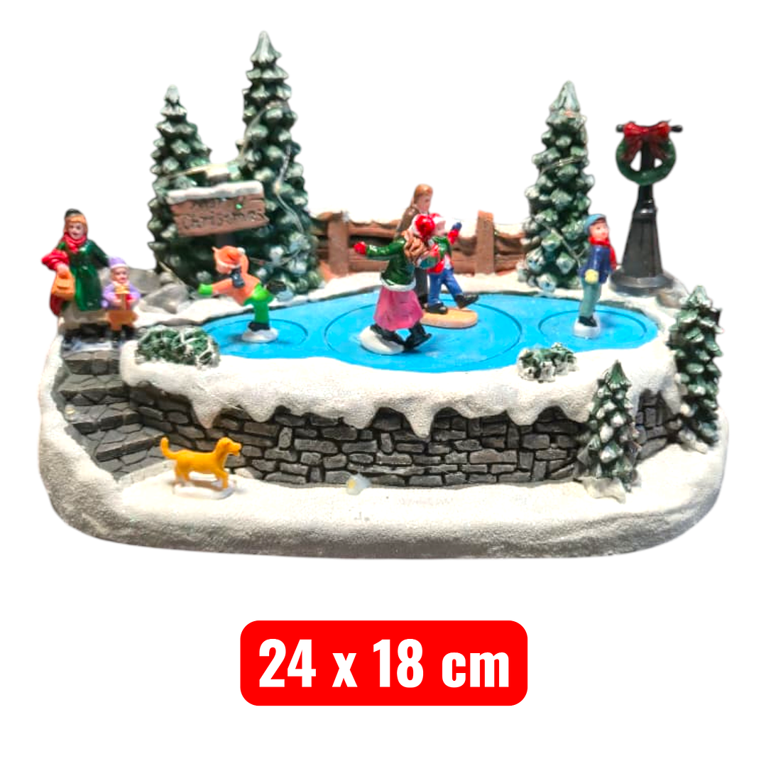 Villa Navideña Con Luz y Sonido 24 x 18 cm - W212 3