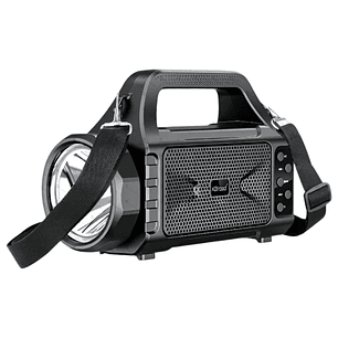 Parlante Linterna Solar Bluetooth Recargable