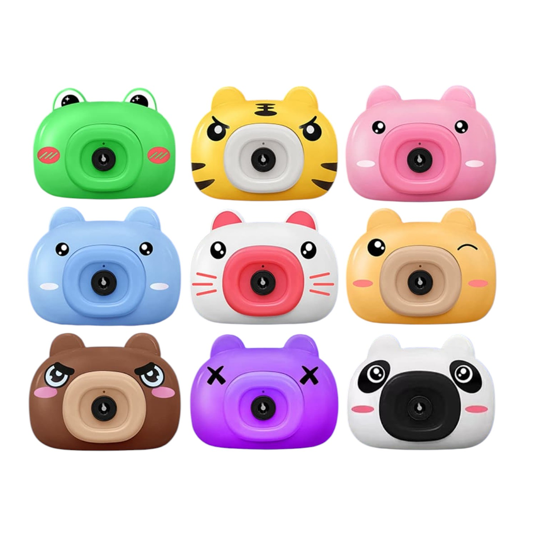 Camara De Burbujas Dispara Burbuja Niños Juguete Animales 2