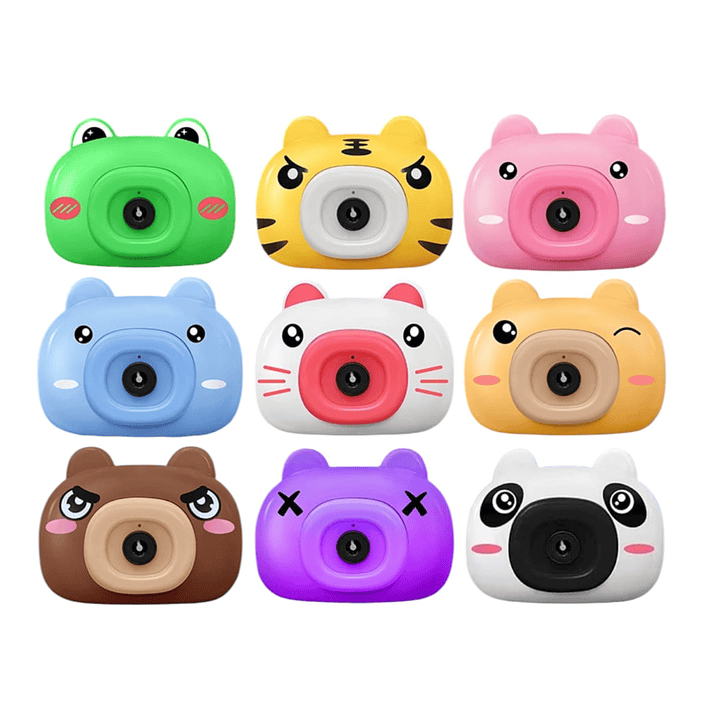Camara De Burbujas Dispara Burbuja Niños Juguete Animales 2