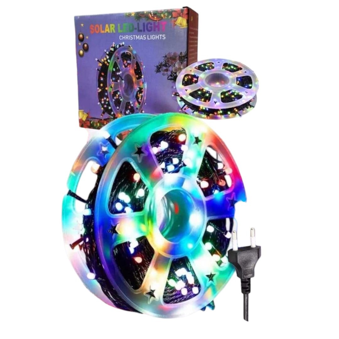 Luces 50 Metros Multicolor Corriente Enchufe 1