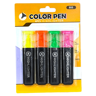 Set Destacadores 4 Pcs Marcadores