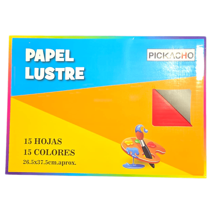 Estuche Papel Lustre 15 Pcs 37.5 x 26.5 cm 2